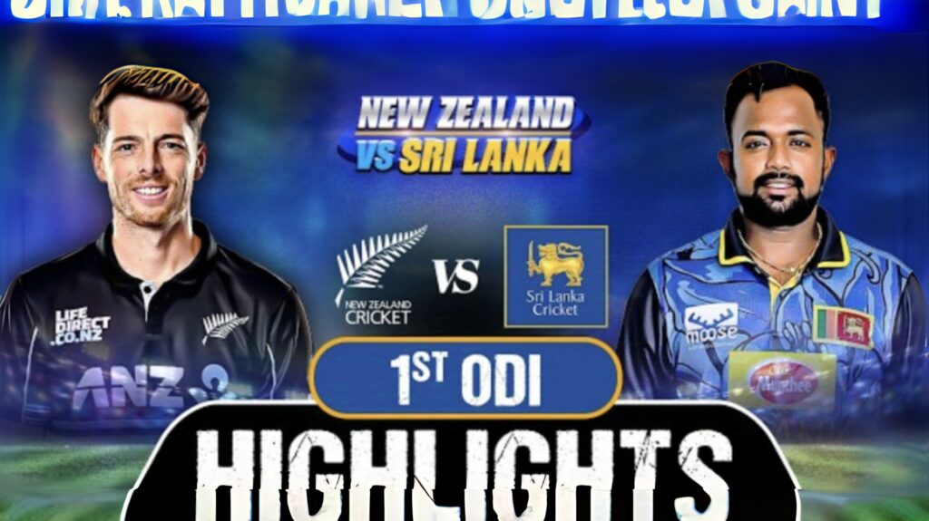 New Zealand vs Sri Lanka: 2nd ODI Match Preview, Highlights, and Key Details (January 8, 2025)