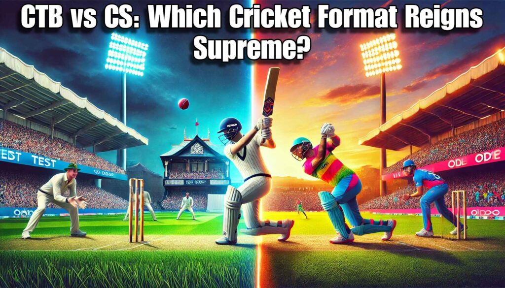 CTB vs CS: Which Cricket Format Reigns Supreme?