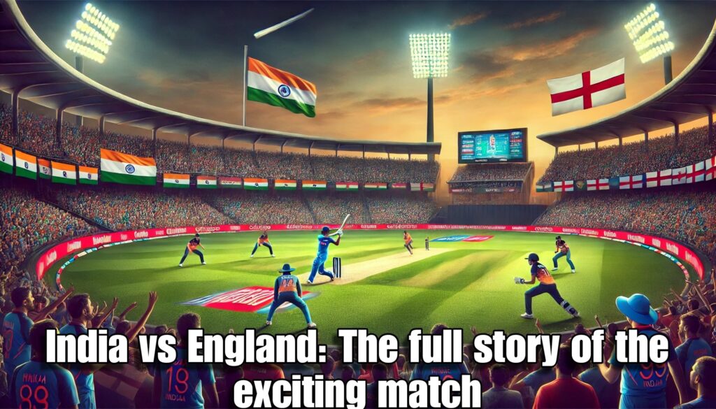 India vs England: The full story of the exciting match