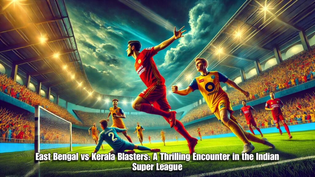 East Bengal vs Kerala Blasters: A Thrilling Encounter in the Indian Super League